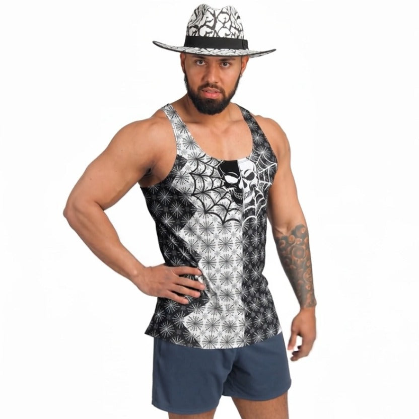 A003: Spiderweb Style Tank Top