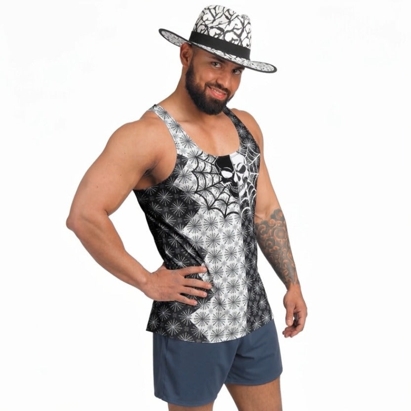 A003: Spiderweb Style Tank Top