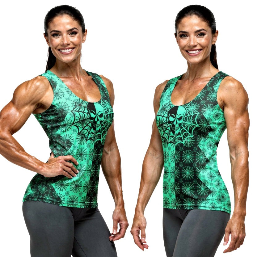 E007: Women's Tank Top (Blue)