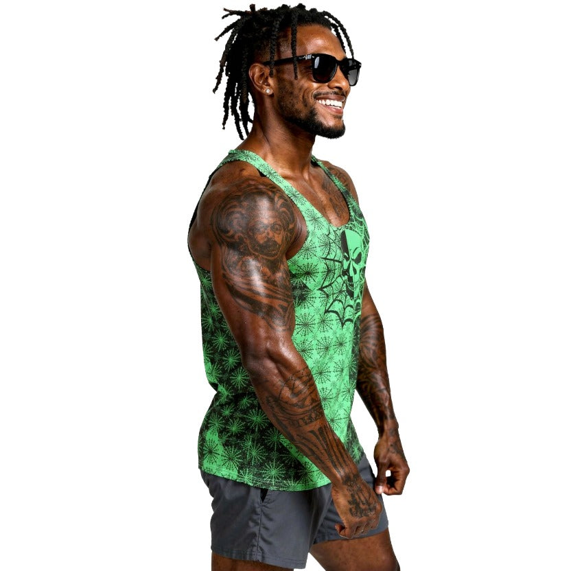 B002: Unisex Tank Top (Green)