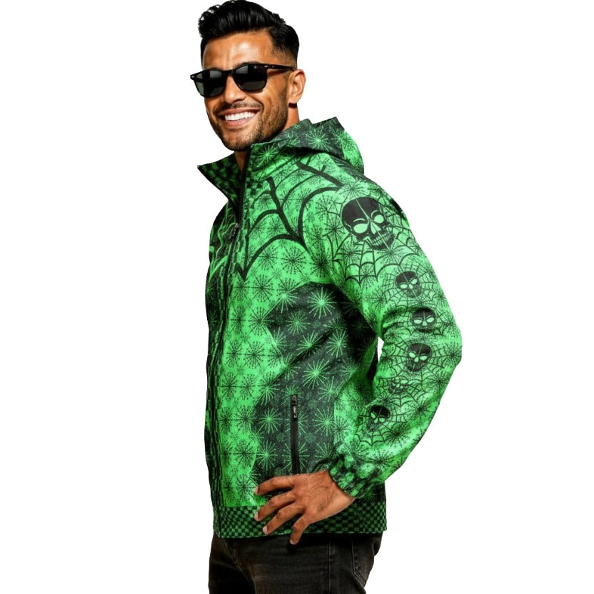 B001: Men’s Windbreaker (Green)