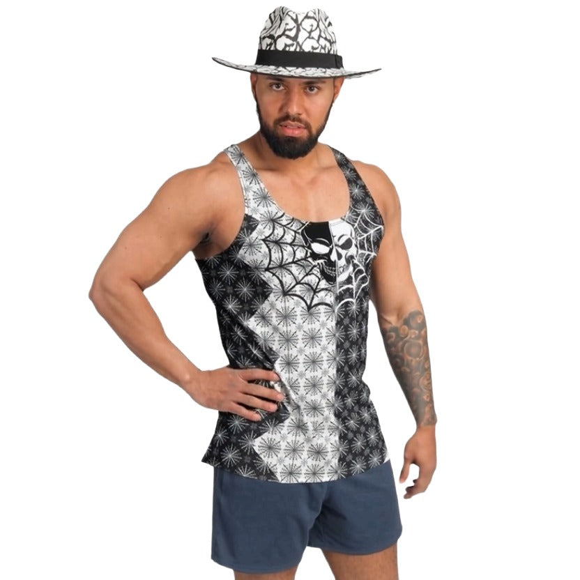 A003: Spiderweb Style Tank Top