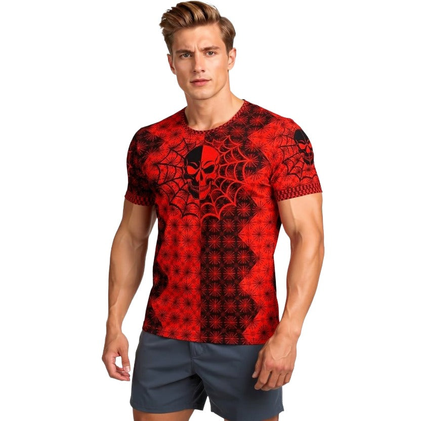 C003: Men's Athletic T-shirt (Red)