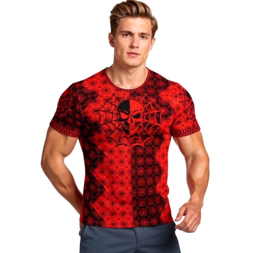 C003: Men's Athletic T-shirt (Red)