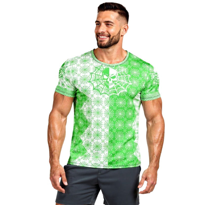 K010: Men's Athletic T-shirt (Lime)