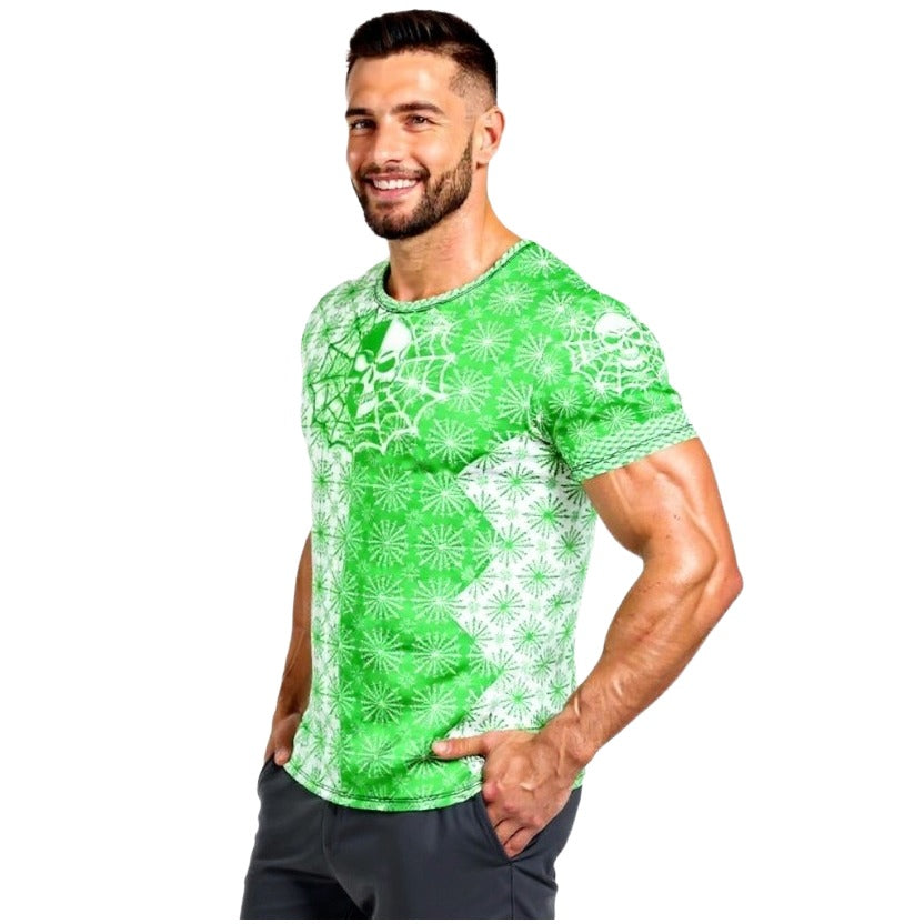K010: Men's Athletic T-shirt (Lime)