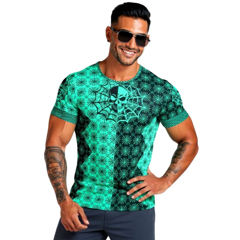 E005: Men's Athletic T-shirt (Blue)