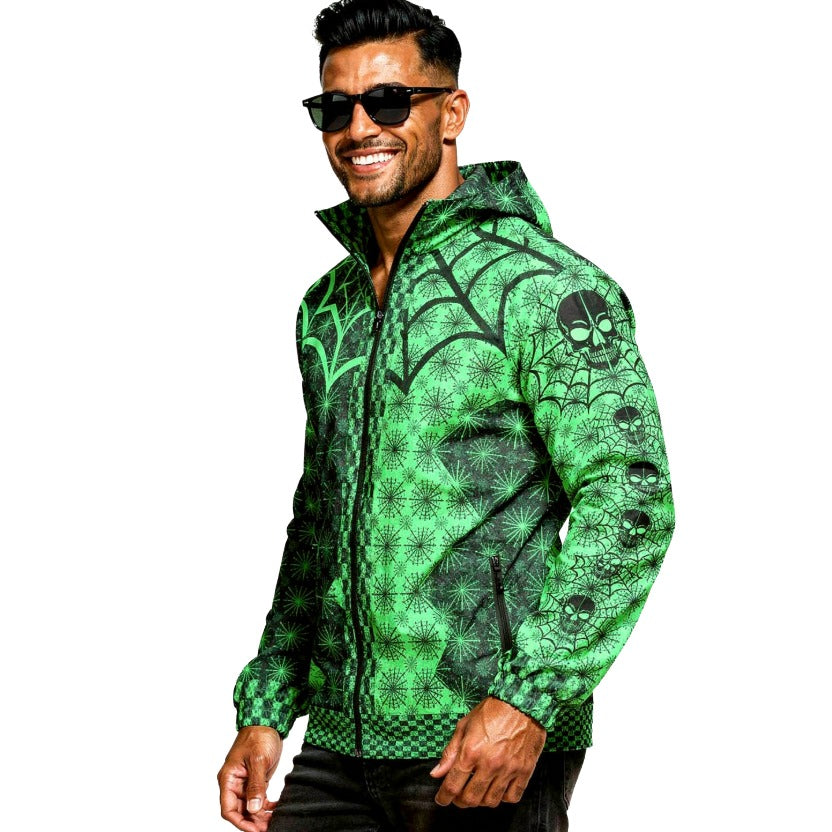 B001: Men’s Windbreaker (Green)