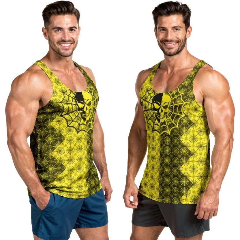 D002: Men's Tank Top (Yellow)