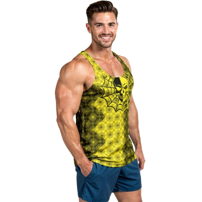 D002: Men's Tank Top (Yellow)