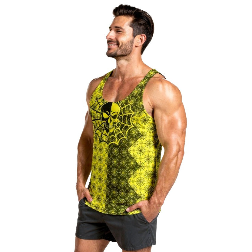 D002: Men's Tank Top (Yellow)