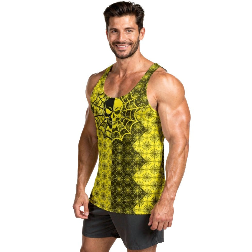 D002: Men's Tank Top (Yellow)