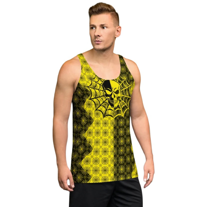D002: Men's Tank Top (Yellow)