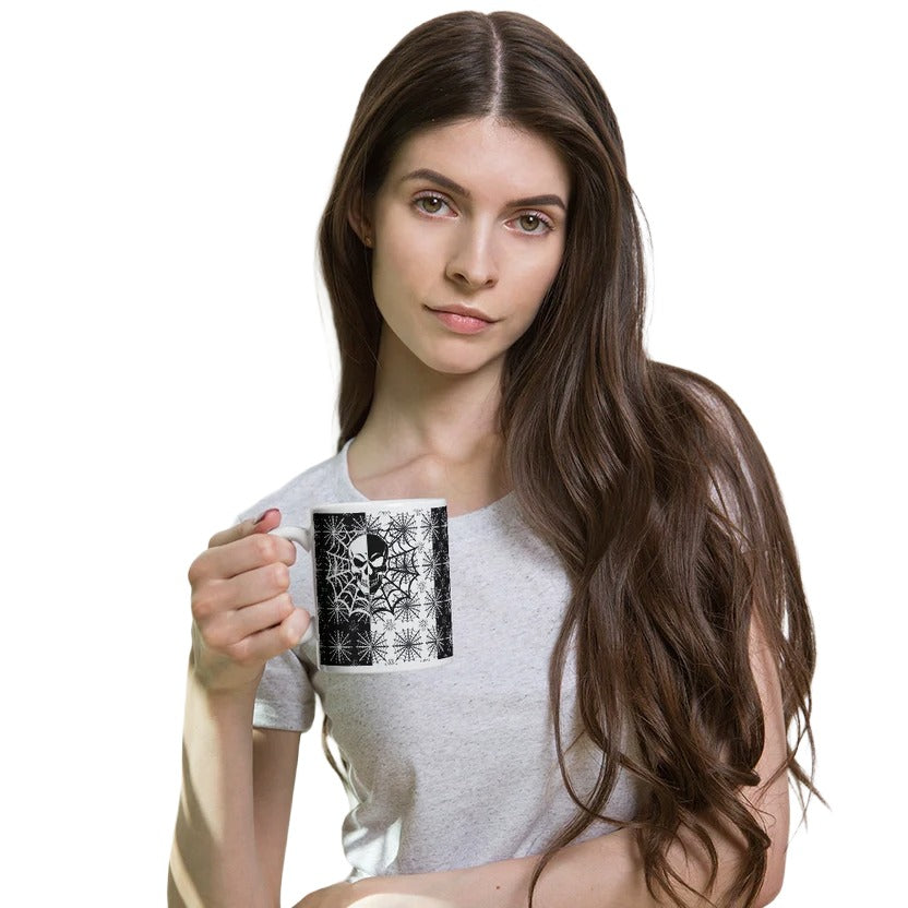 AA27: Spiderweb Style Mug